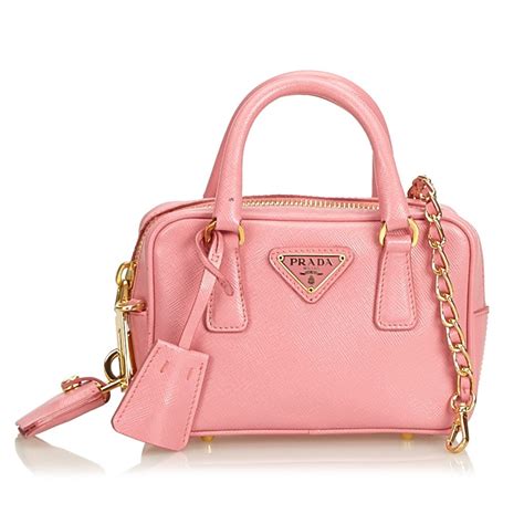 prada pink mini bag